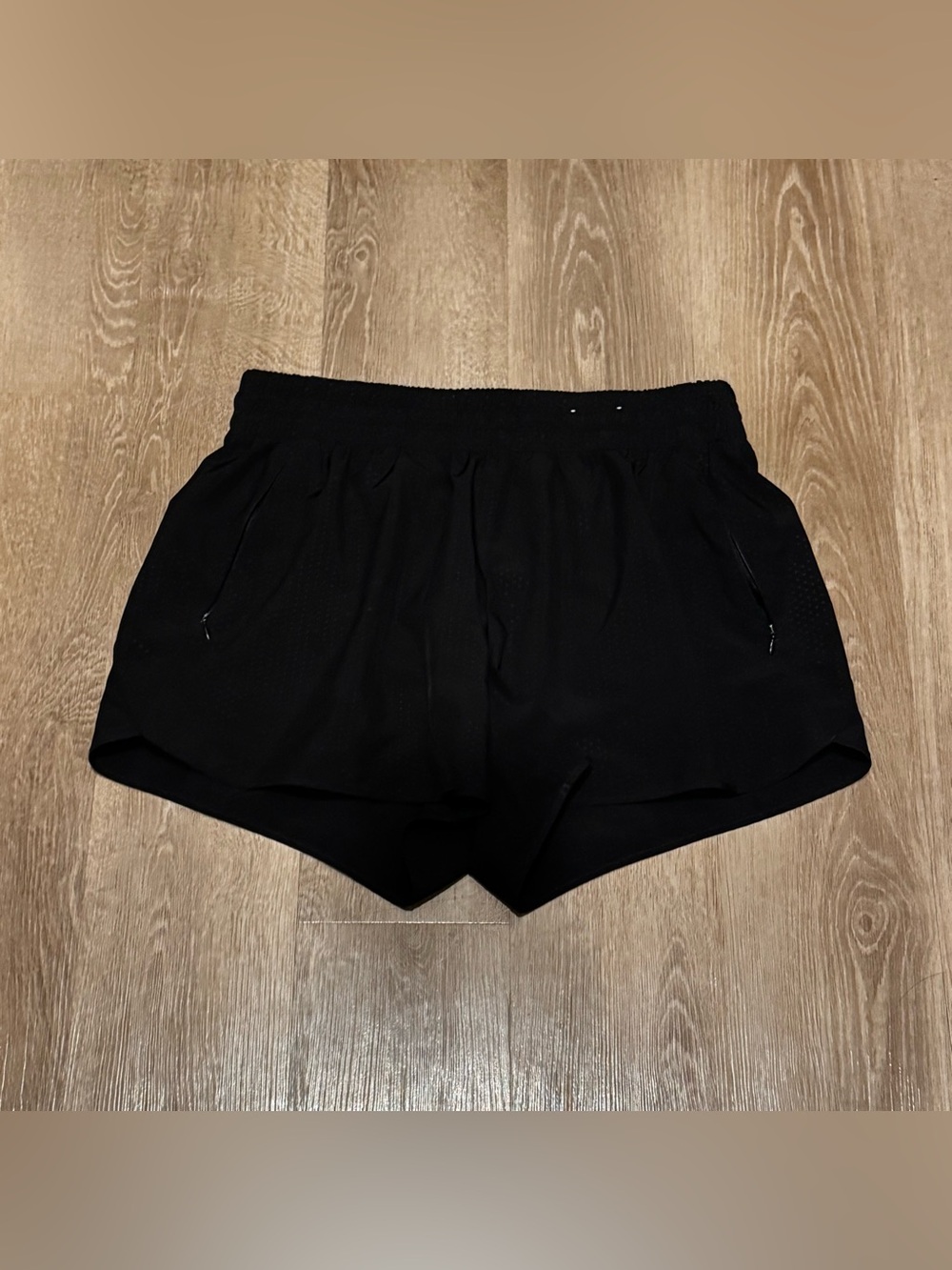 Xersion Black Women's Athletic Shorts - Zip Pocket Performance